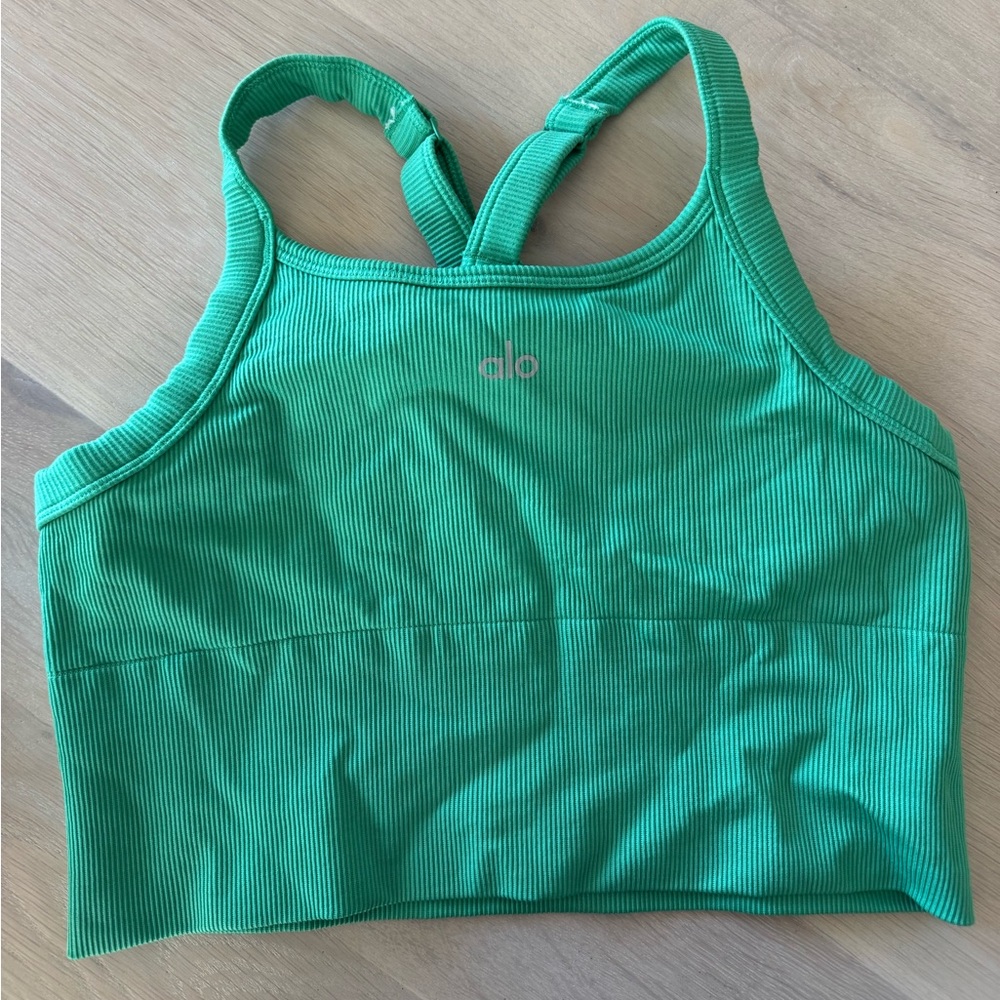 Alo Seamless Ribbed Favorite Bra Tank